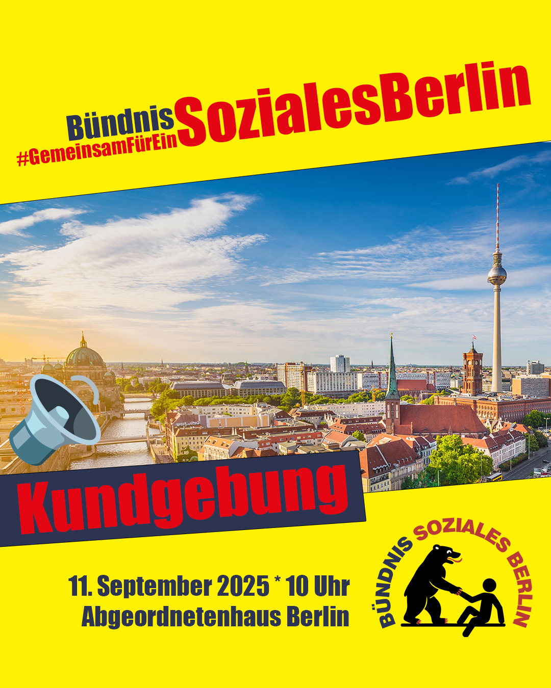 Aufrufbild unkürzbar-Demo am 11.09.2025